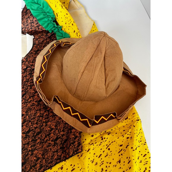 Spirit‎ Halloween Adult Beef Taco Costume With Sombrero Hat One Size - Picture 7 of 11